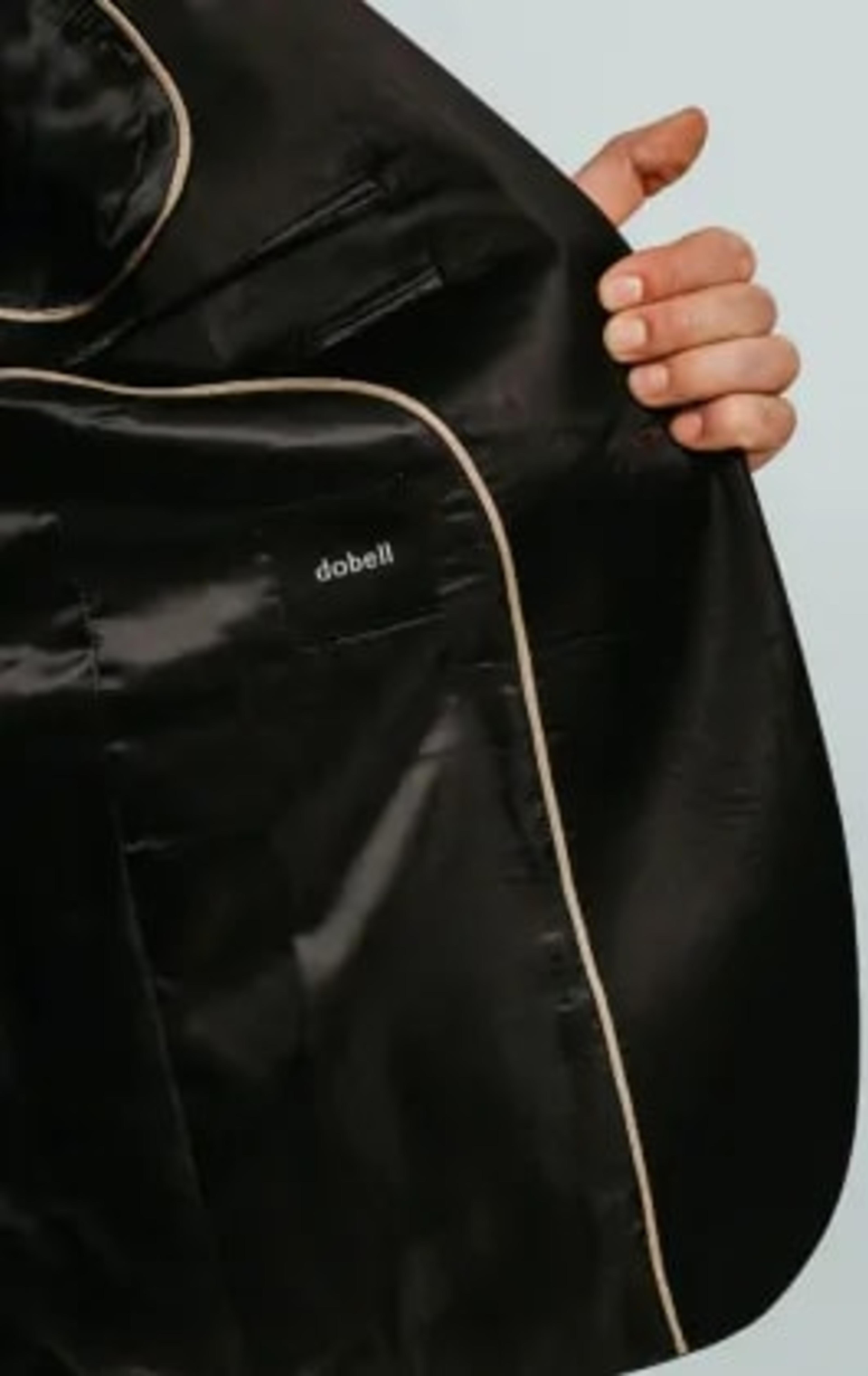 Dobell Burgundy Tuxedo with Peak Lapel thumbnail 7