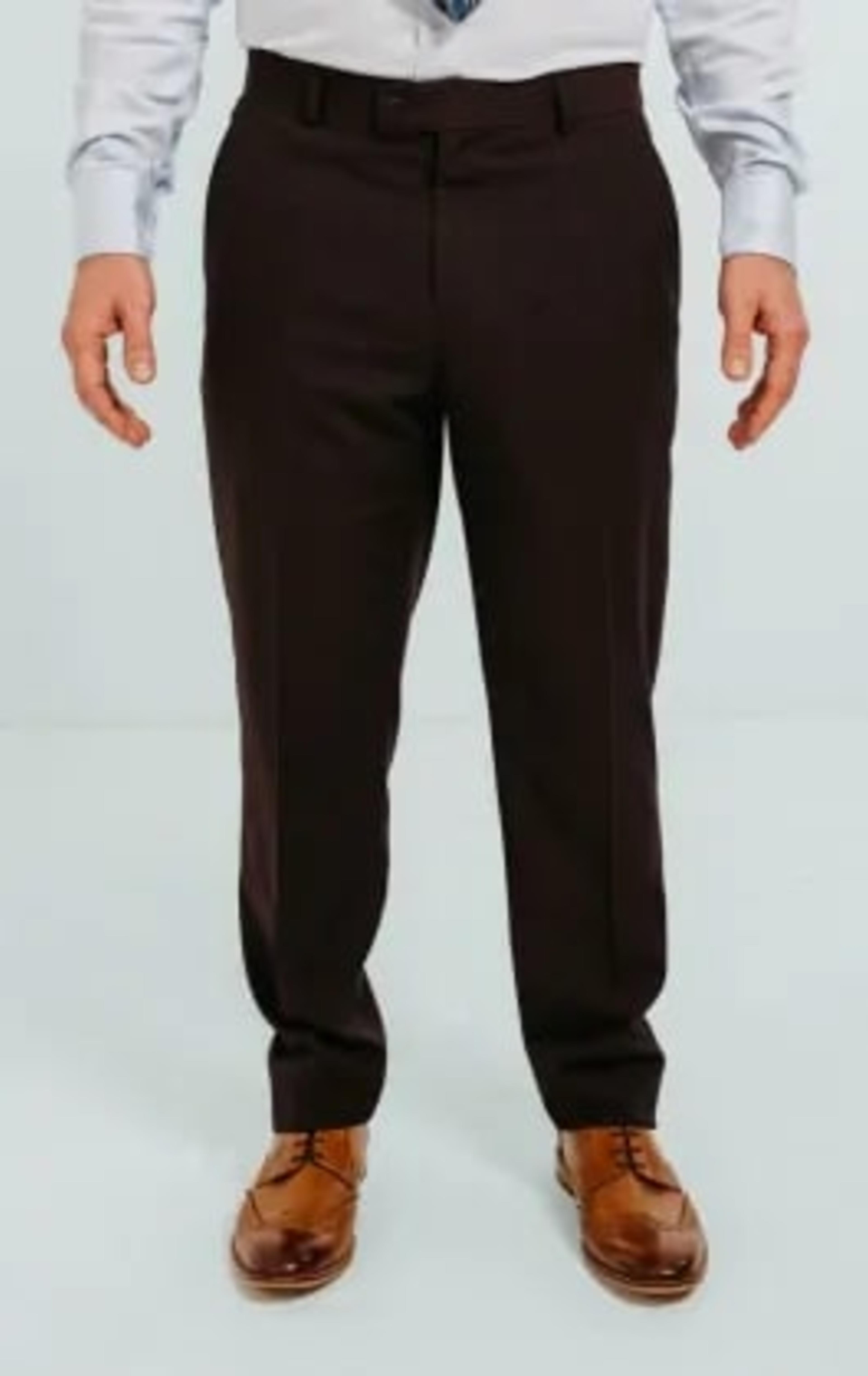 Dobell Burgundy Tuxedo with Peak Lapel thumbnail 8