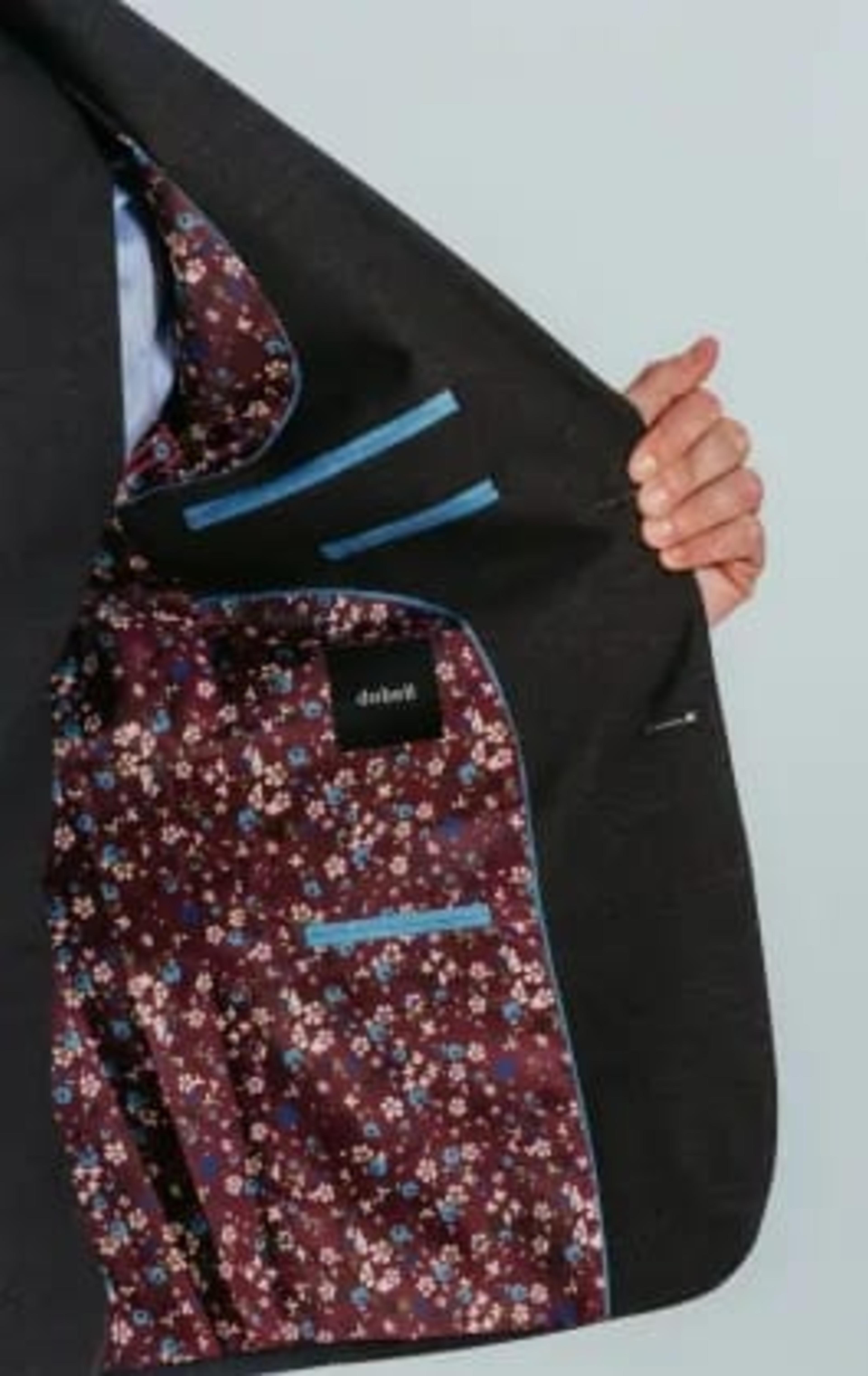 Dobell Charcoal Suit Jacket thumbnail 6