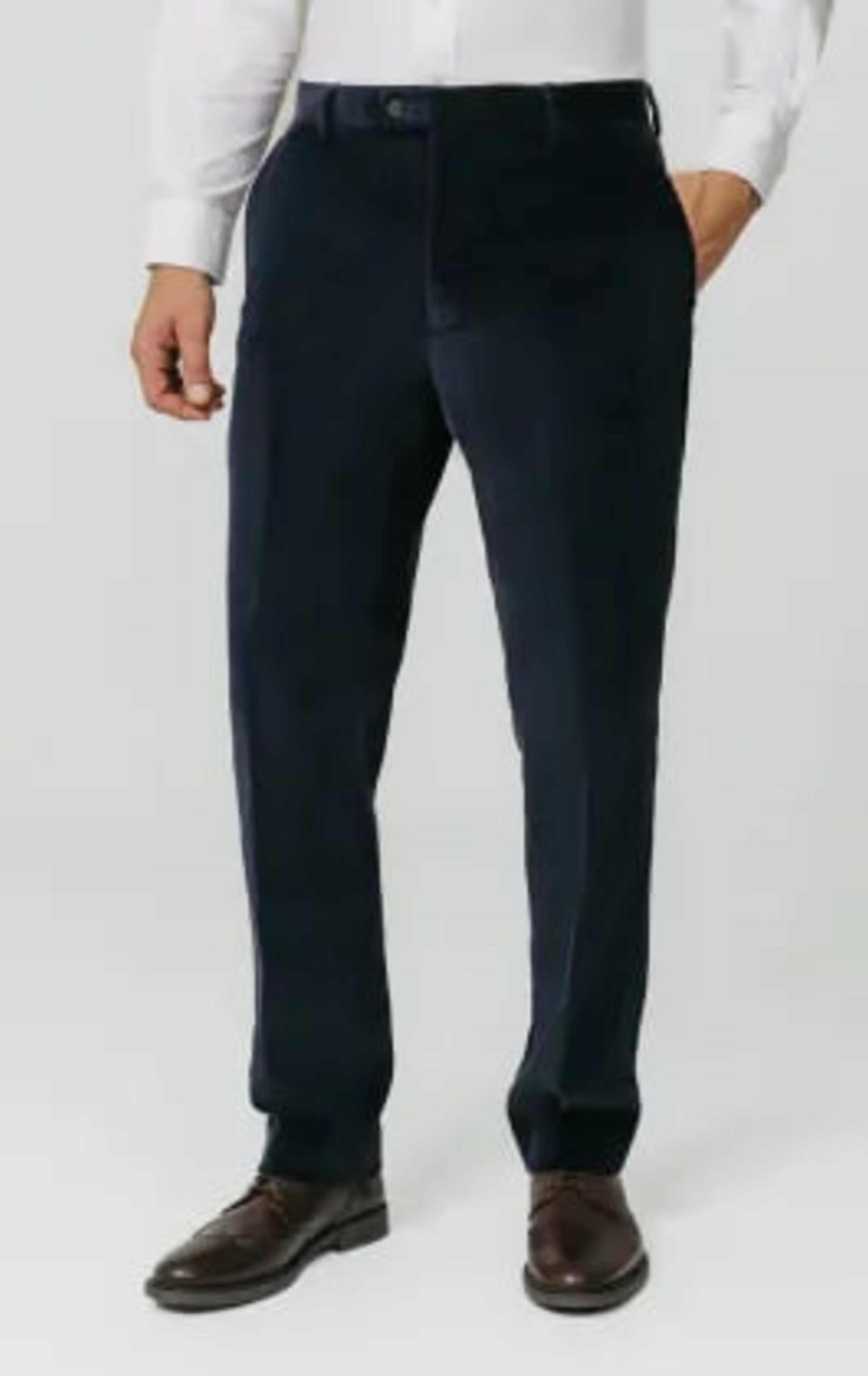 Dobell Navy Corduroy Suit thumbnail 8