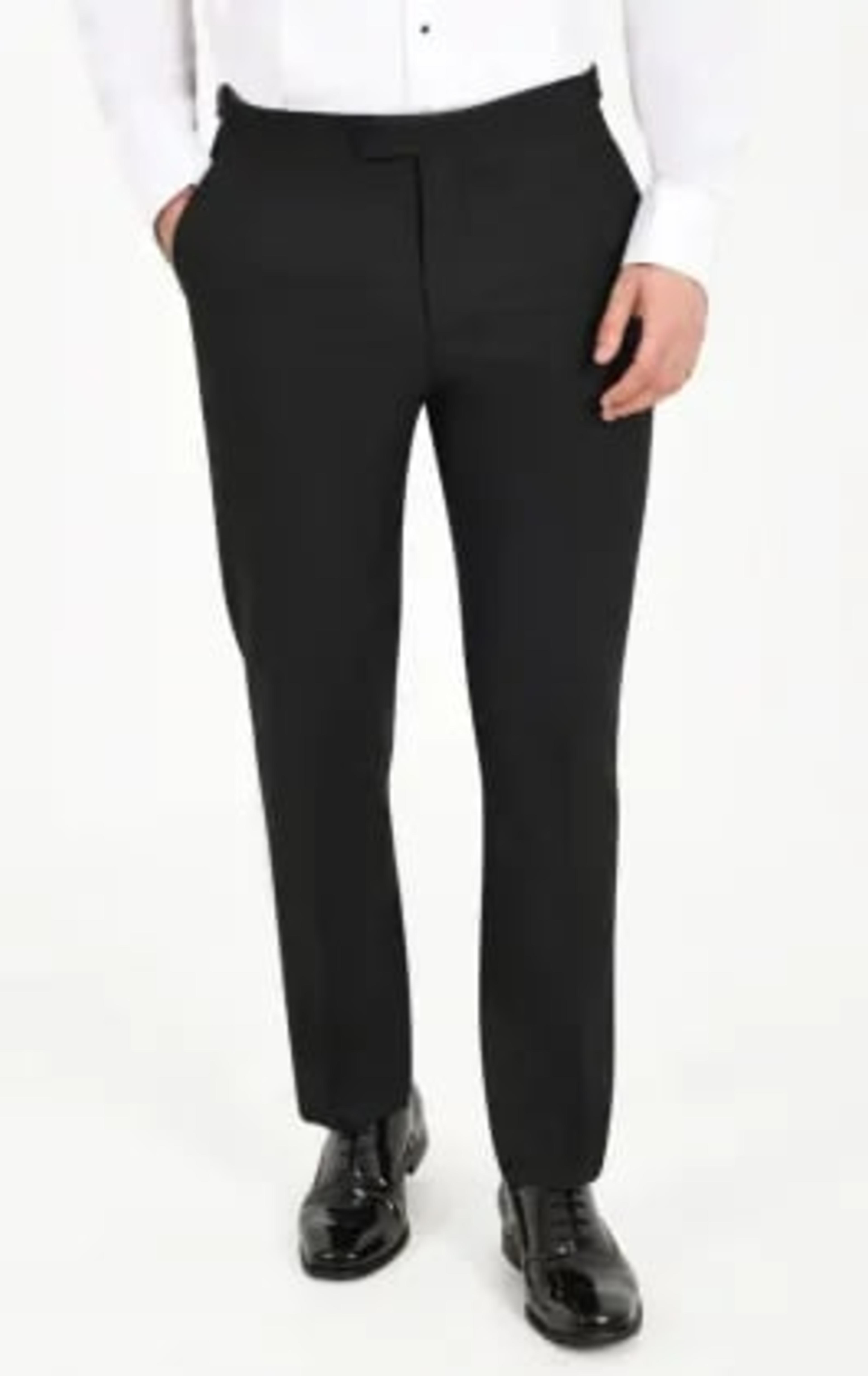 White Notch Lapel 3 Piece Tuxedo thumbnail 9