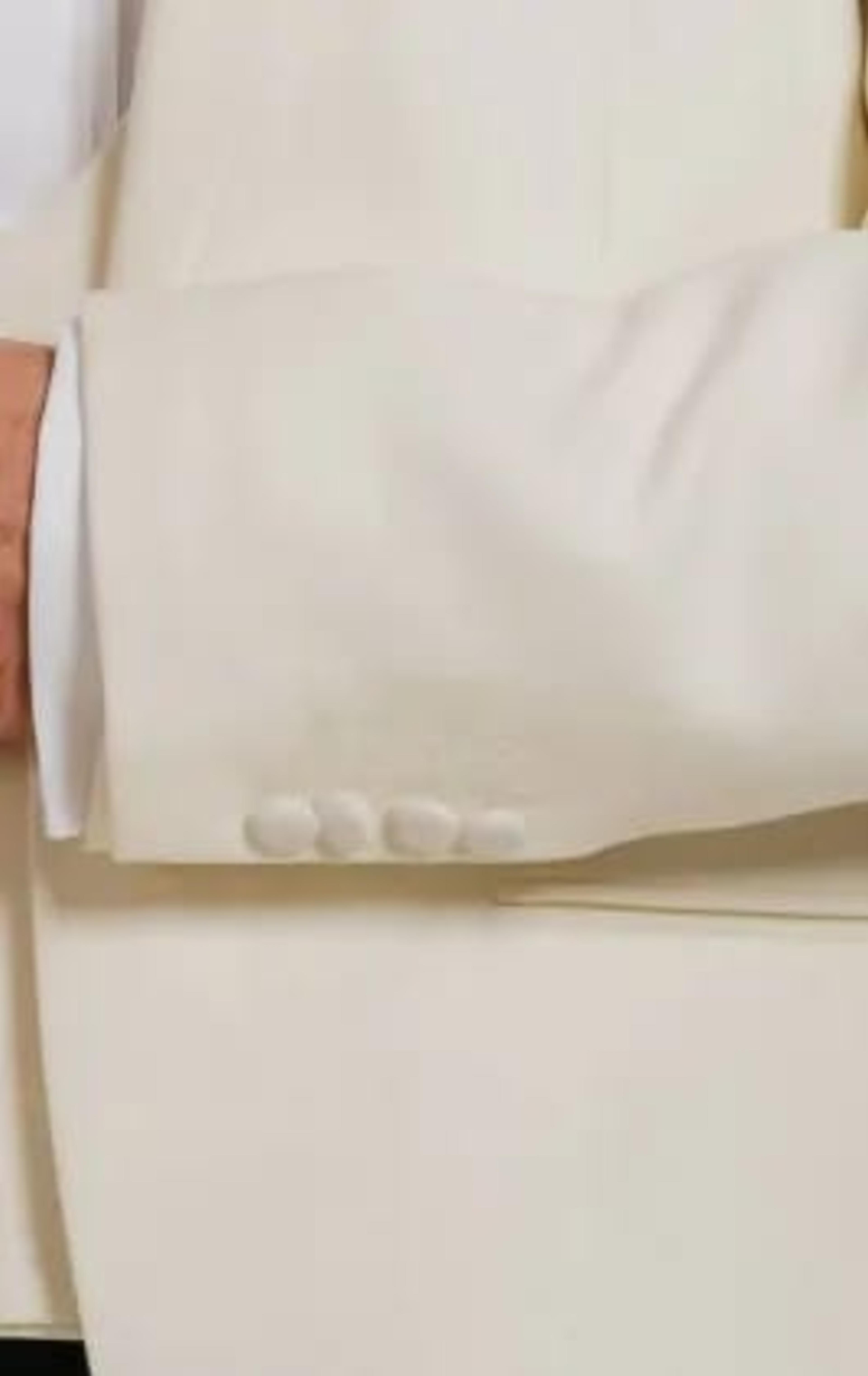 White Shawl Lapel Tuxedo thumbnail 5