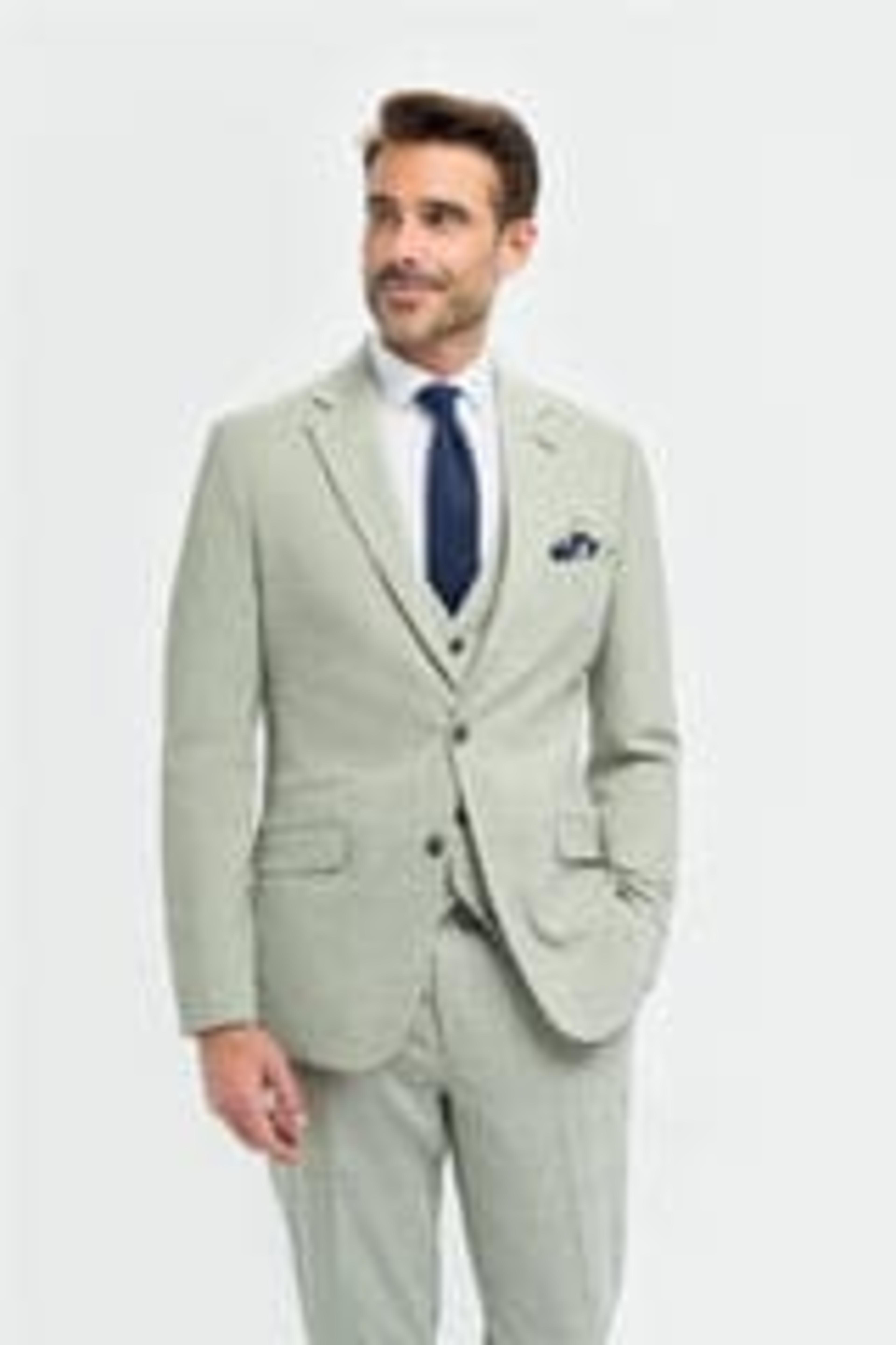 Camden Sage Three Piece Suit thumbnail 4
