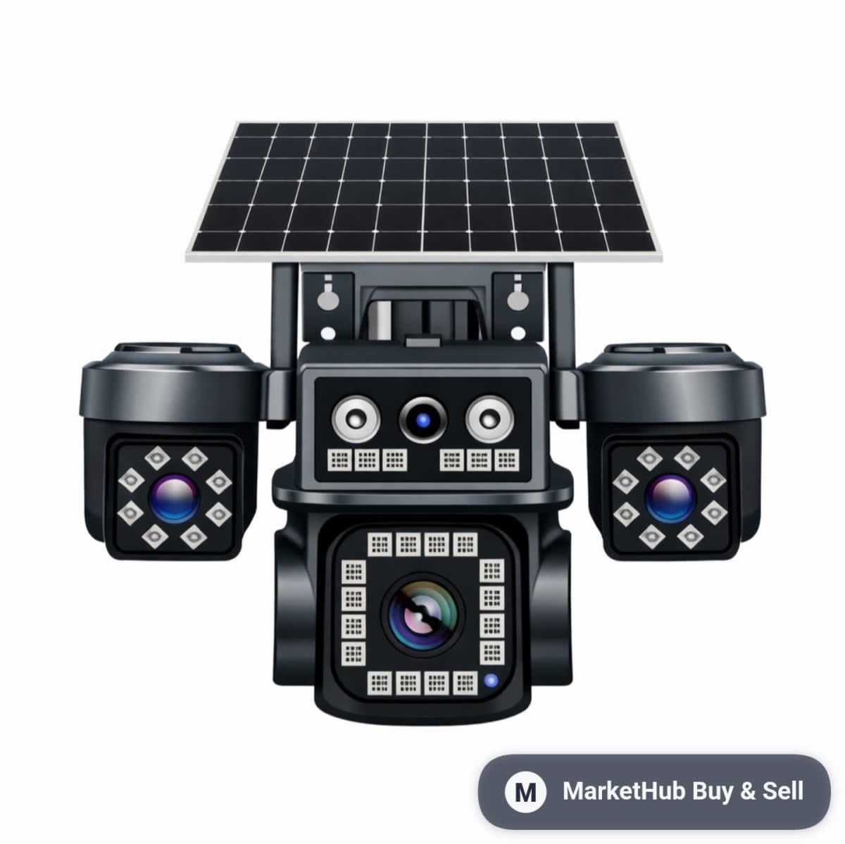 Solar camera 4 lense