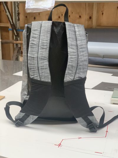 213g Tuke daypack, front view