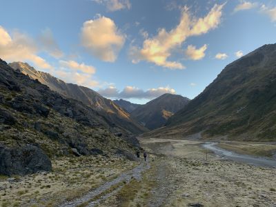 Dart Valley at sunset
