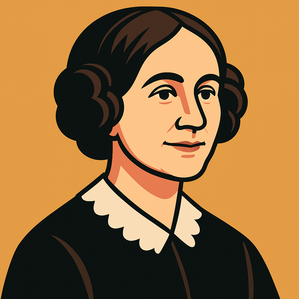 AI-generated portrait of Sarah Josepha Hale