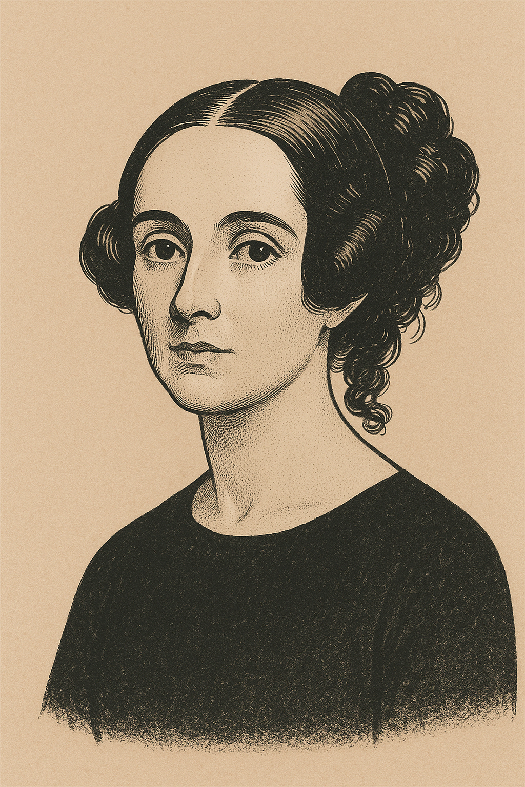 AI-generated portrait of Ada Lovelace