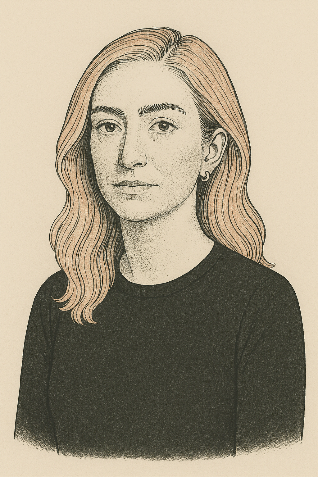 AI-generated portrait of Whitney Wolfe Herd