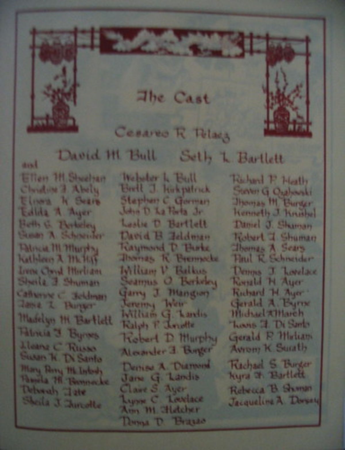 Cast Names