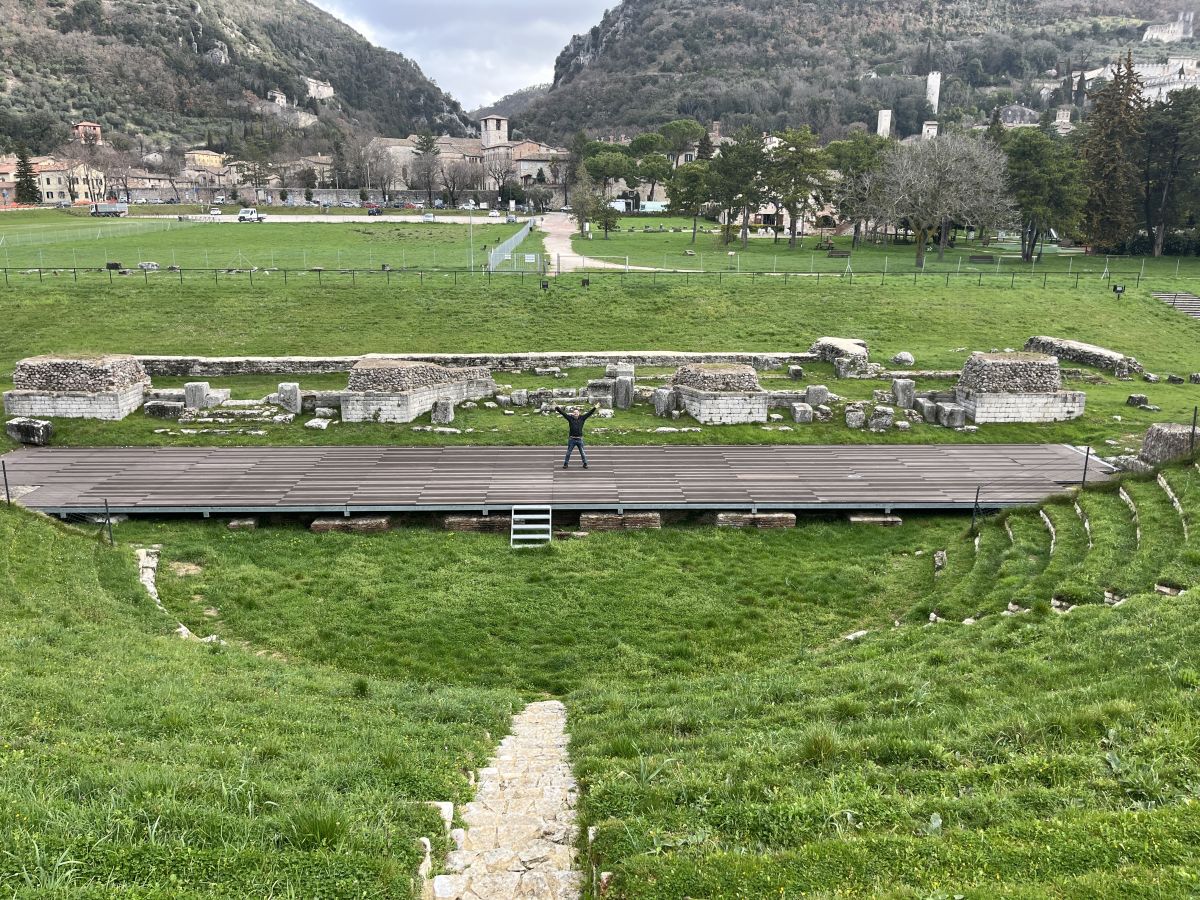 Roman Amphitheater in Gubbio