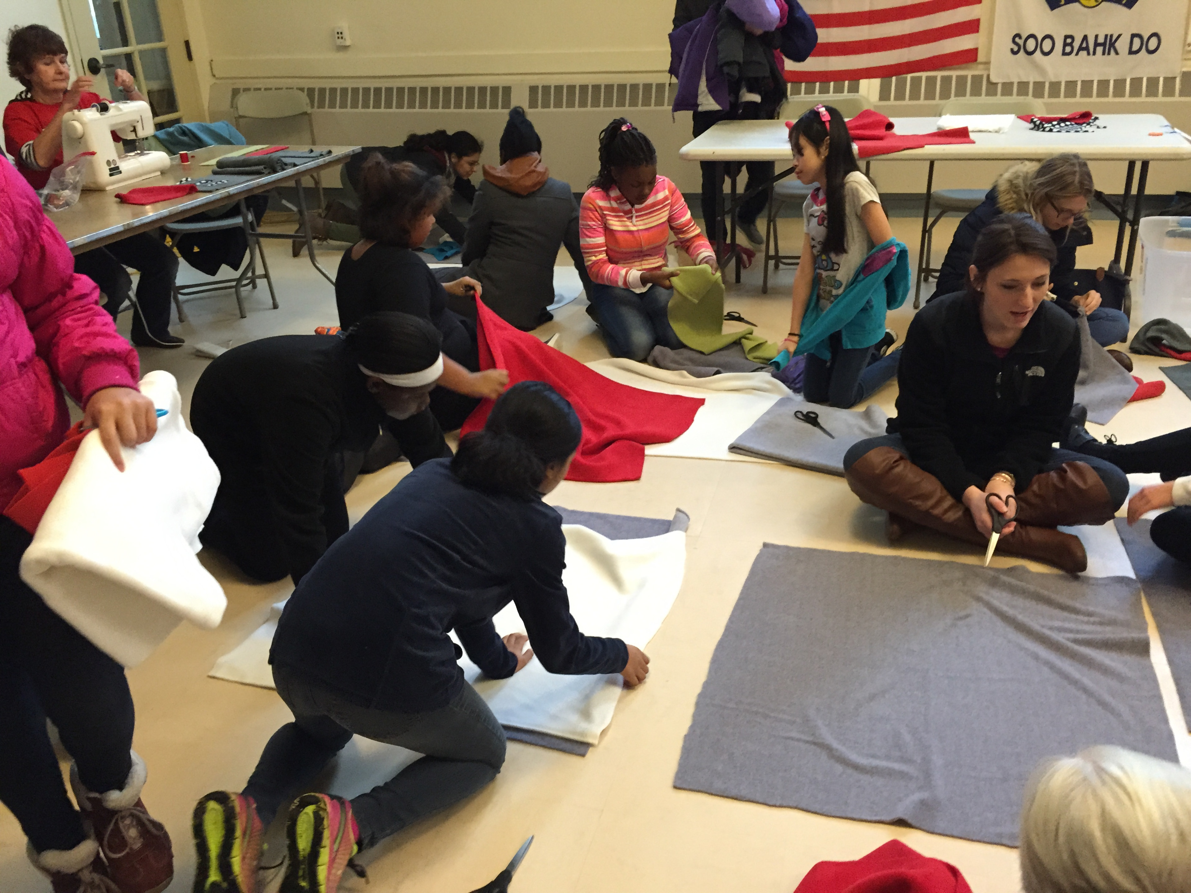 Fleece Wonders from MLK Day “Many Helping Hands” Event