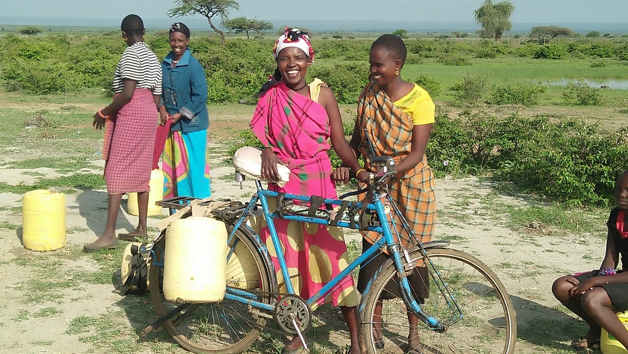 Borehole water project in Samburu