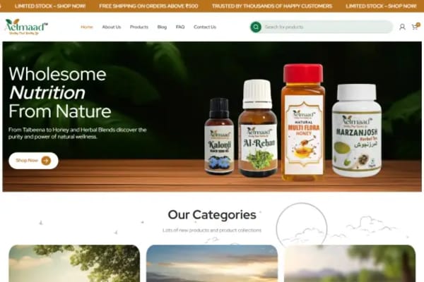 Aetmaad website designed by Nexgeno