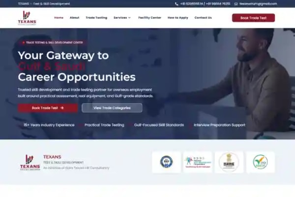 Texans website designed by Nexgeno