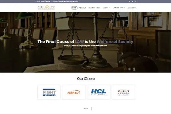 Solis Law website designed by Nexgeno