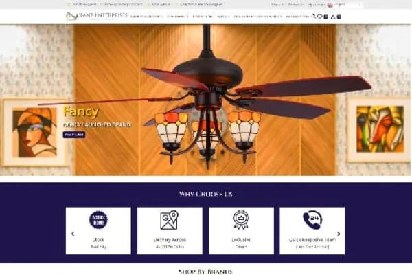 Kanz Enterprises website designed by Nexgeno
