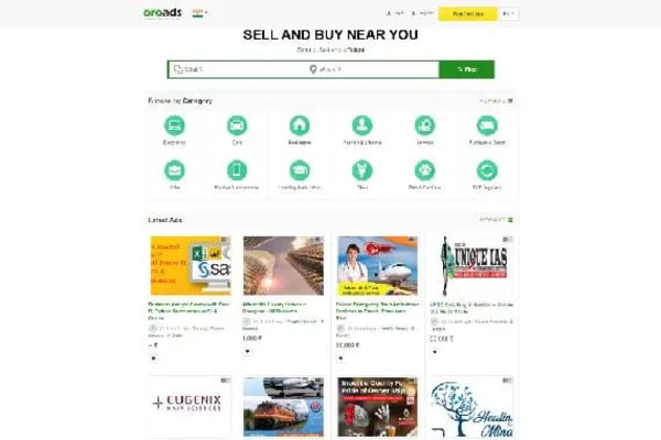 Oroads website designed by Nexgeno