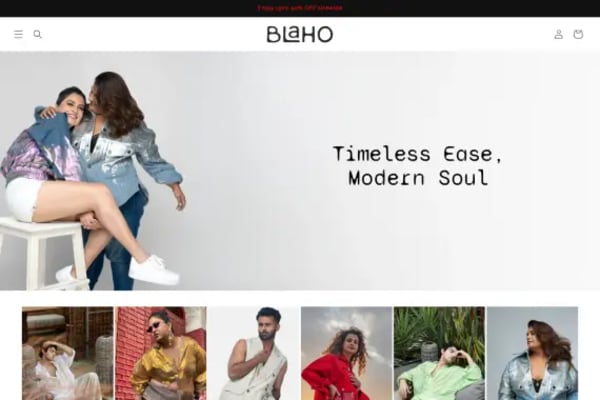 House of Blaho website designed by Nexgeno