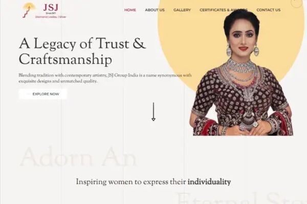 JSJ Since 1971 website designed by Nexgeno