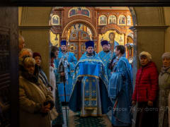 Празднование Покрова Пресвятой Богородицы в храме города
