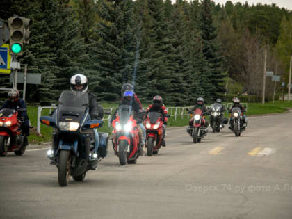 Как в Озёрске открывали мотосезон - 2024