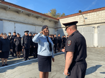 Новые звания для сотрудников полиции Озерска