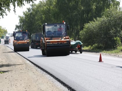 Южный Урал стал лидером УрФО по площади укладки асфальта