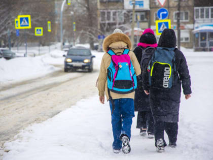 В школах Челябинска отменили занятия из-за мороза