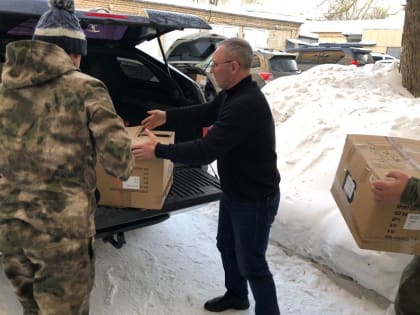 В Тракторозаводском районе продолжается отправка гумпомощи в зону СВО