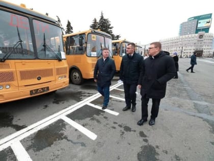 Обновление школьного транспорта в Челябинской области