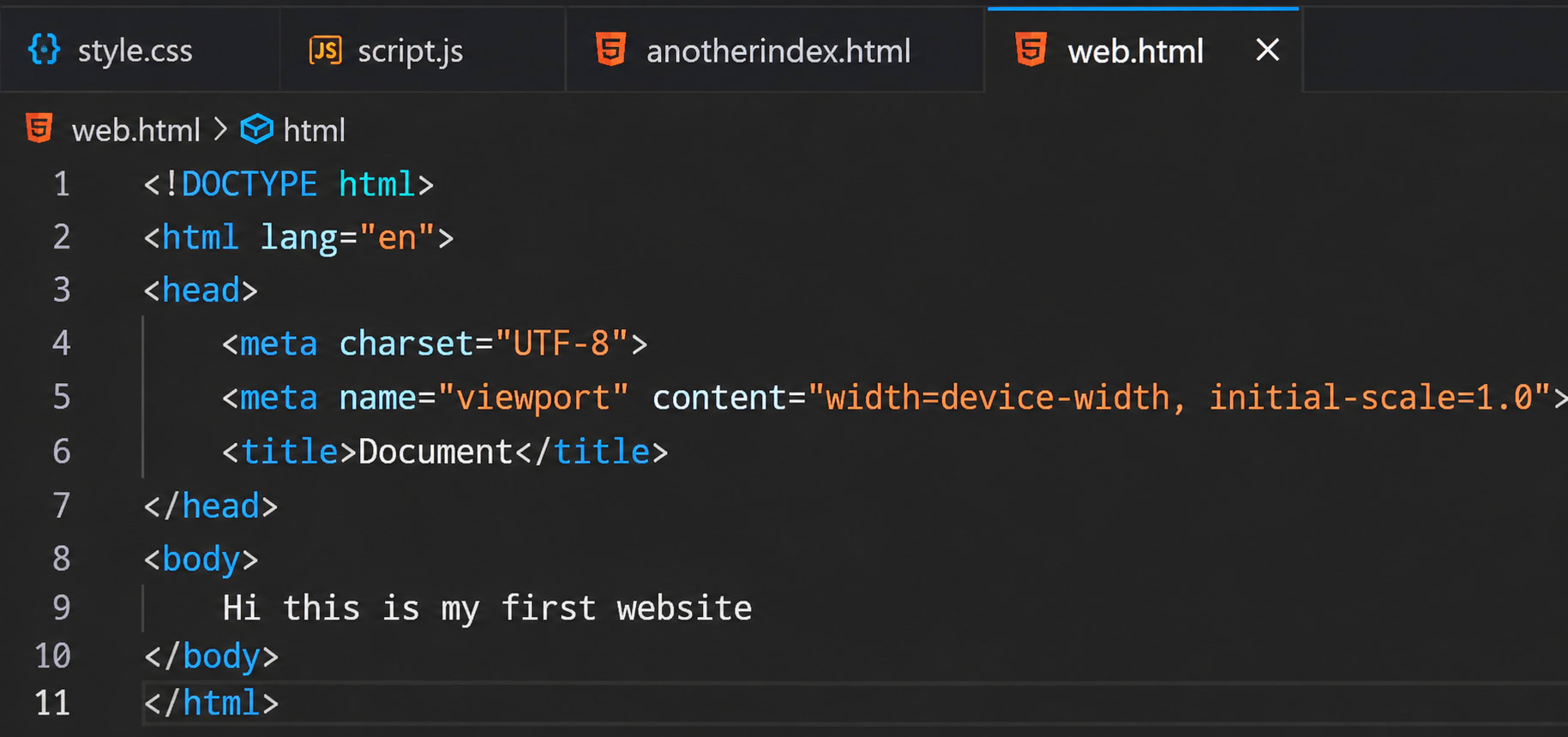 html