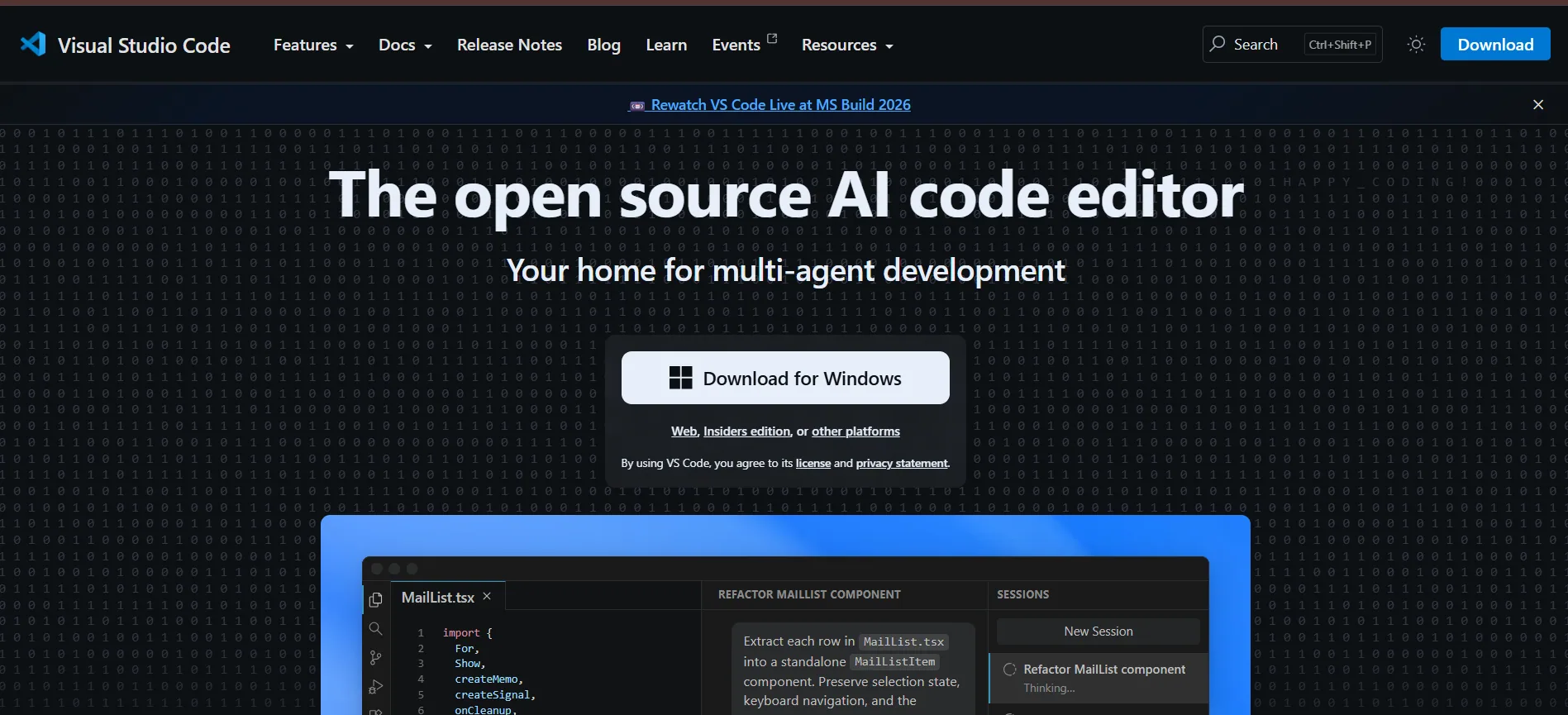 vs code official website