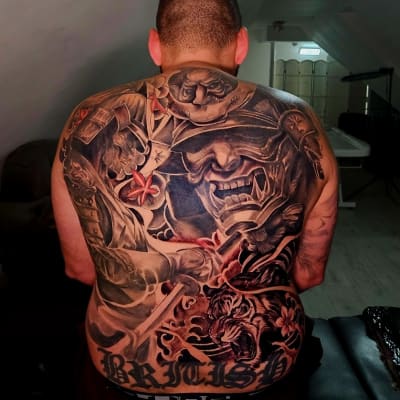 Large Scale - Japanese Style tattoo