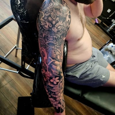 Sleeve - Japanese Style tattoo