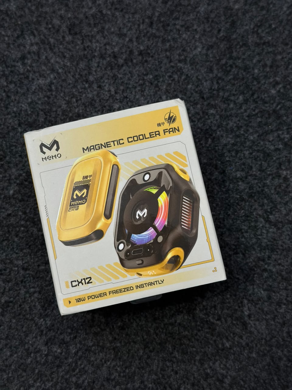 📱✨ Memo CX12 Magnetic Phone Cooler ✨❄️