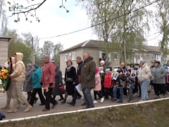 В поселке Мирный прошли праздничные мероприятия, приуроченные Дню Победы