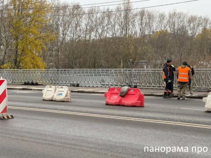 Ремонт моста имени Богомолова в Твери продолжается