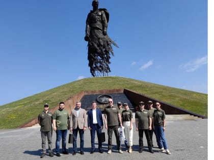 Ржев – первая остановка торжественного автопробега