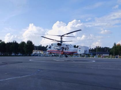 Санитарная авиация МЧС России спасает жизни в Твери