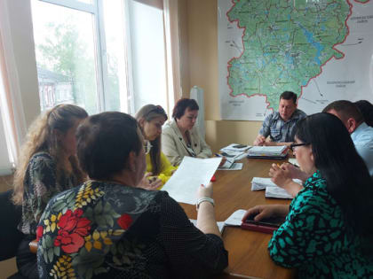 Заседание рабочей группы по вопросам выполнения комплекса работ по изготовлению и установке стелы «Город Трудовой доблести»