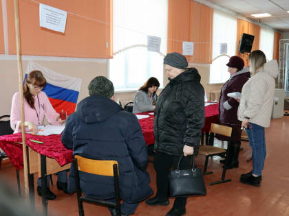 В Старицком муниципальном округе продолжается голосование