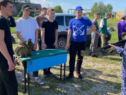 В Тверской области проходят учебные военные сборы для школьников и студентов