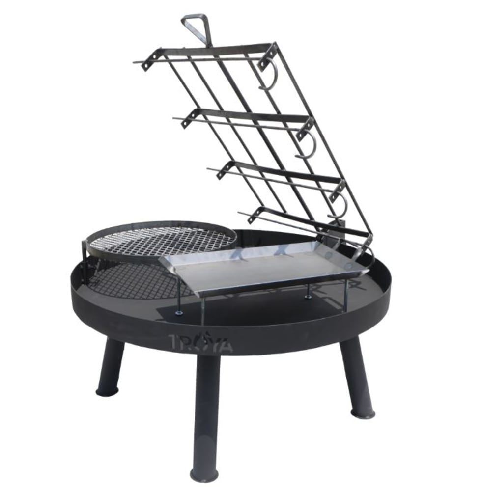Fogonero Circular Ares 97 cm Con Patas - TROYA | Jotaté Climatización