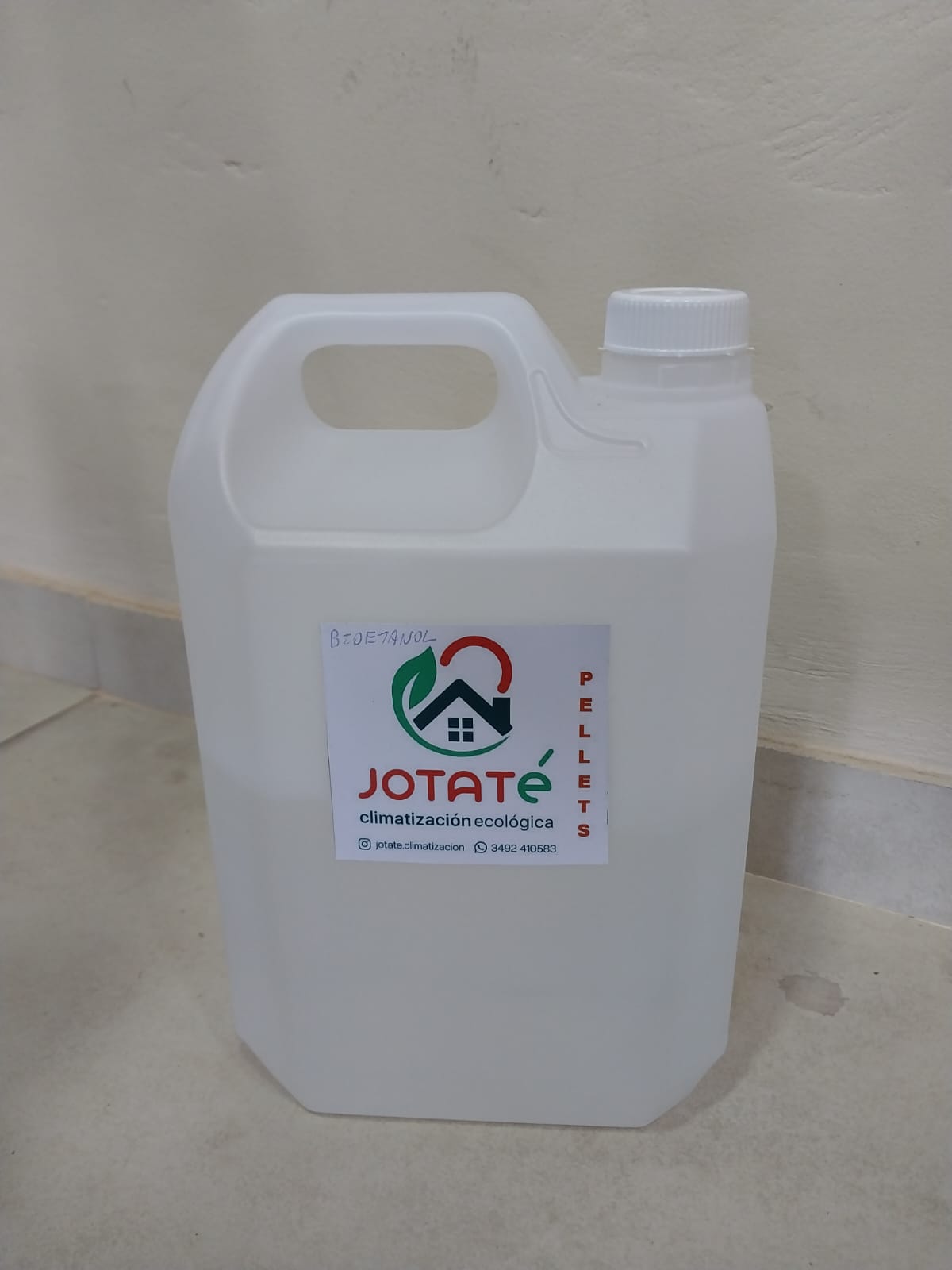 Bidón 5 lt Bioetanol