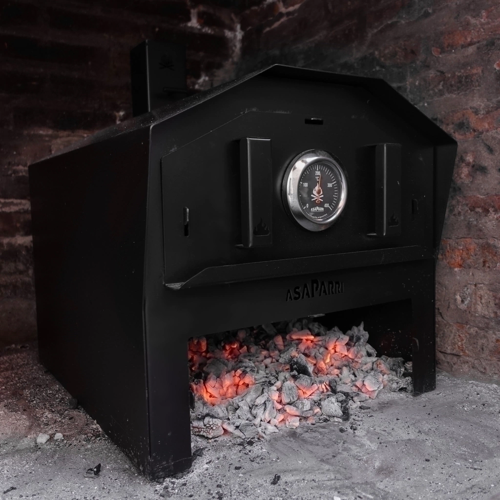 Hornito a brazas Asaparri 2 pisos