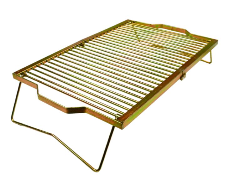 Parrilla Dorada Plegable 46 x 30 cm