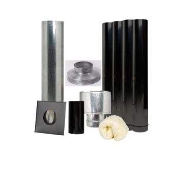 Kit De Combustión 4" Techo De Losa