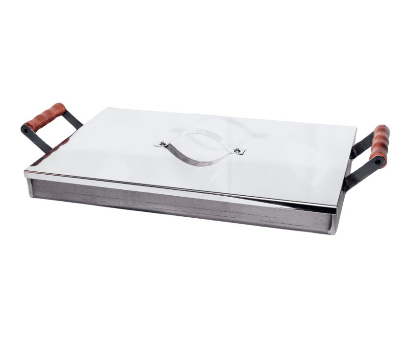 Plancha Bifera 30 x 50 x 5 cm Con Tapa