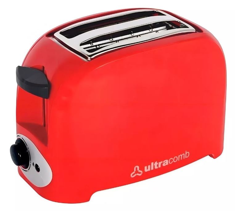 Tostadora Ultracomb Color Rojo 750W